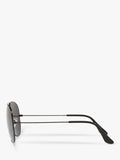 Ray-Ban aviator sunglasses polarised black grey 58mm, imported from the UK