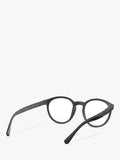 Emporio Armani oval sunglasses black frame 52mm, imported from the UK