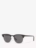 Ray-Ban Clubmaster polarised sunglasses black grey - British product