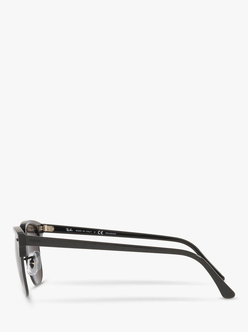 Ray-Ban Clubmaster polarised sunglasses black grey - British product