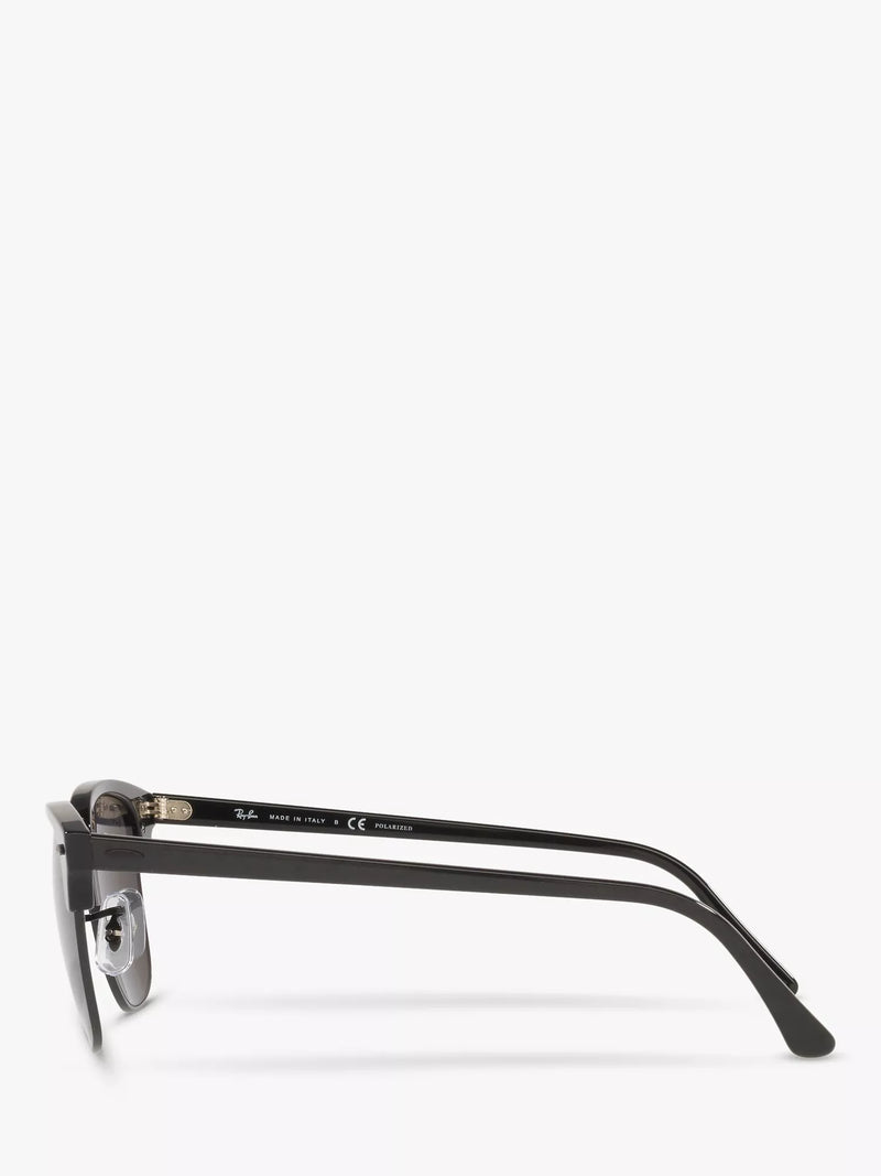 Ray-Ban Clubmaster polarised sunglasses black grey - British product