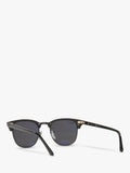 Ray-Ban Clubmaster polarised sunglasses black grey - British product