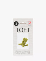 John Lewis TOFT Mini Gregor The T-Rex Crochet Kit- Buy online at McGrocer