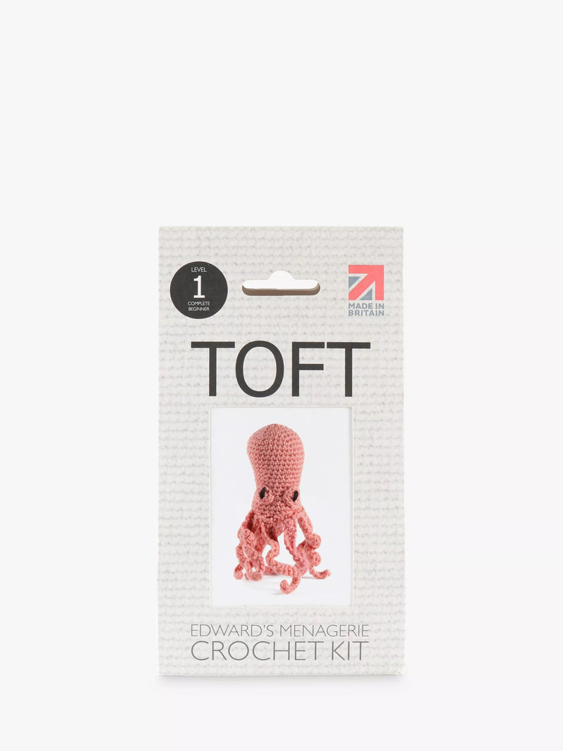 TOFT Mini Orla Octopus crochet kit (British brand)