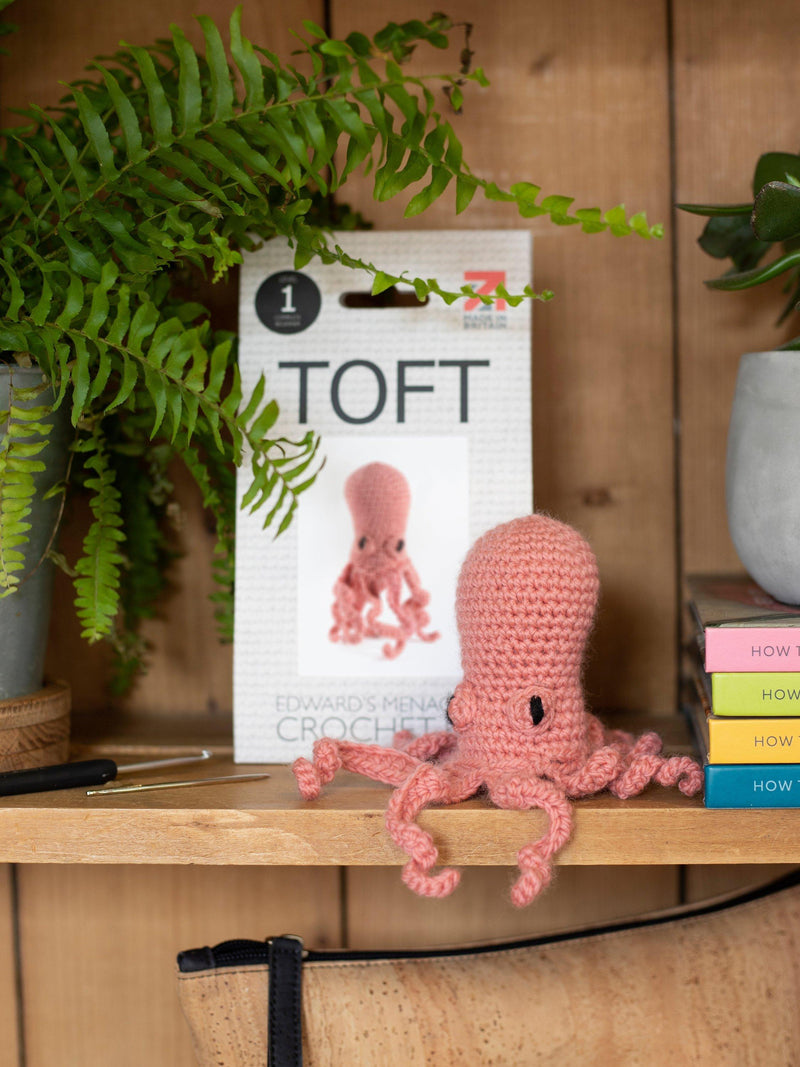 TOFT Mini Orla Octopus crochet kit (British brand)