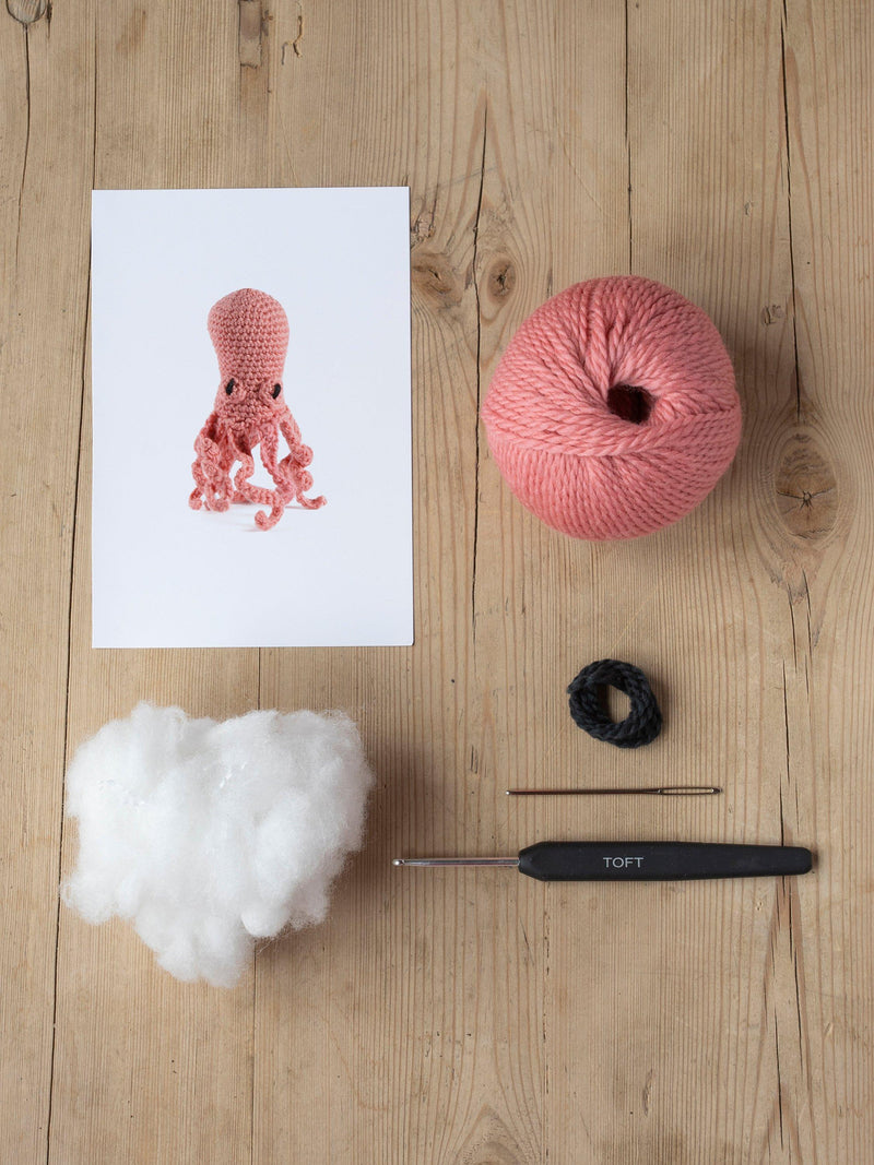 TOFT Mini Orla Octopus crochet kit (British brand)