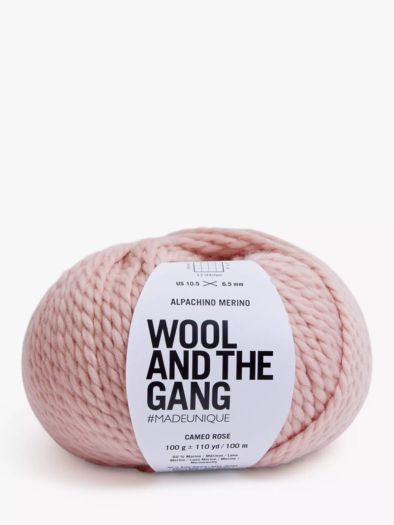 Wool And The Gang Alpachino Merino Chunky Yarn, 100g