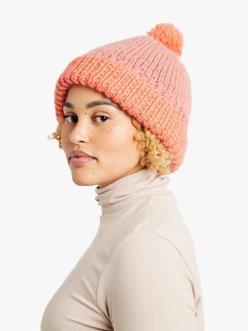 Wool And The Gang Maggie Hat knitting pattern, imported from the UK