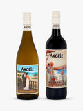 La Belle Angèle wine duo with Chardonnay and Cabernet Sauvignon 2x 75cl, UK version