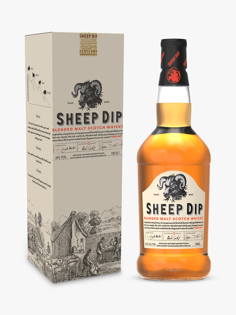 Sheep Dip blended malt Scotch whisky 70cl (British brand)