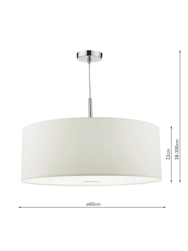 Där Ronda large pendant ceiling light 60cm - British product