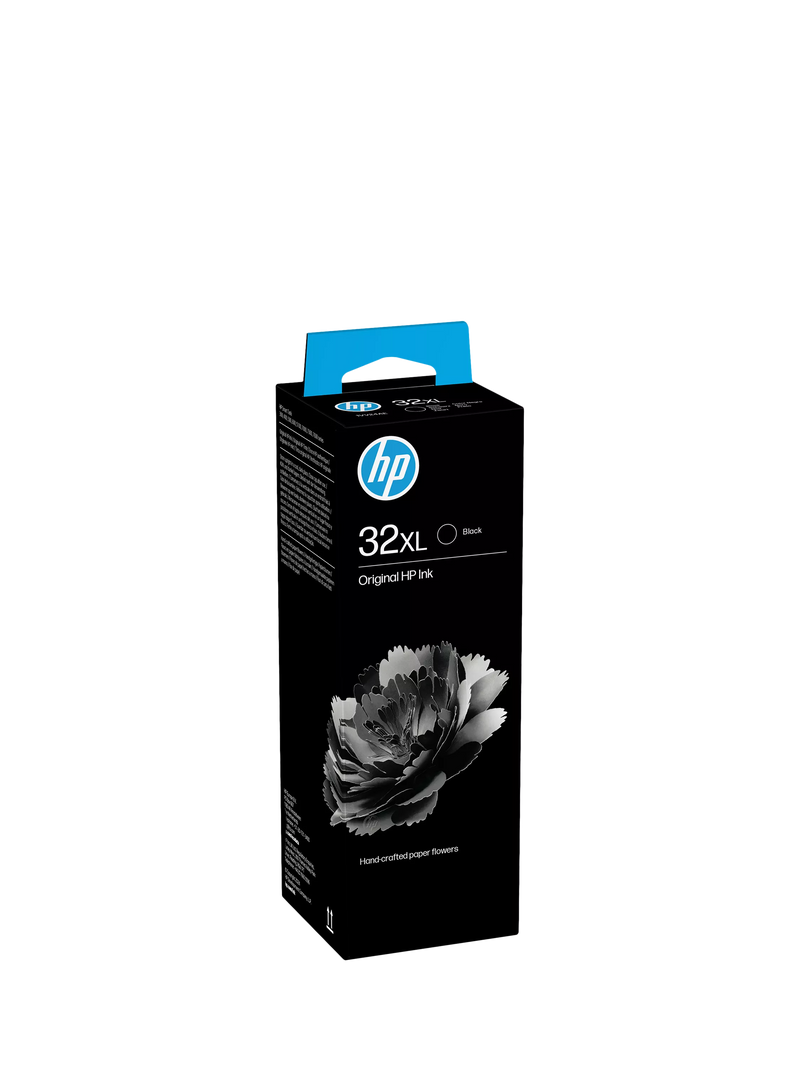 HP 32XL original black ink bottle 135ml (British brand)