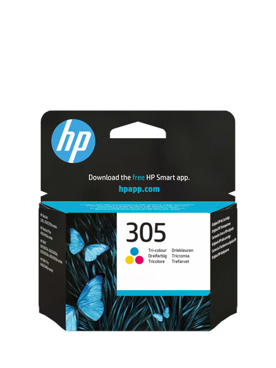 John Lewis HP 305 Tri-Colour Original Ink Cartridge, Single- Buy online at McGrocer