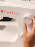 Singer M2405 white sewing machine - British product