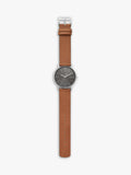 Skagen Signatur men's leather strap watch 40mm, imported from the UK
