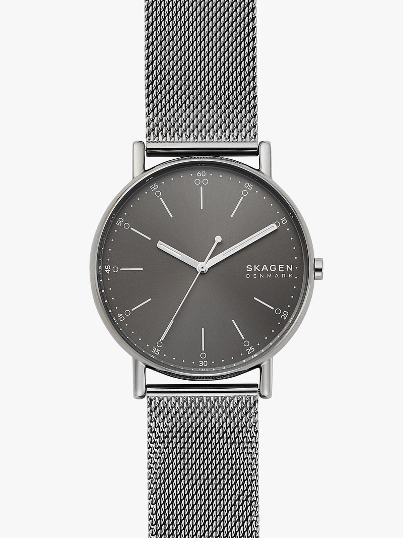 Skagen Men's Signatur watch with mesh bracelet, imported from the UK