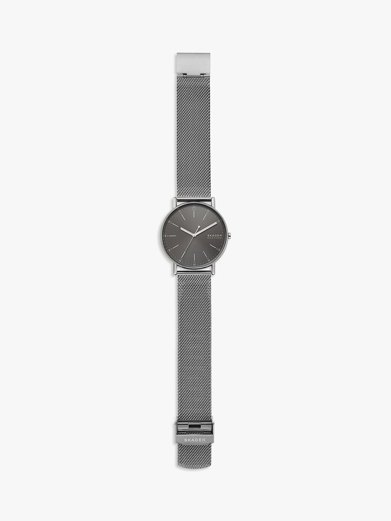 Skagen Men's Signatur watch with mesh bracelet, imported from the UK