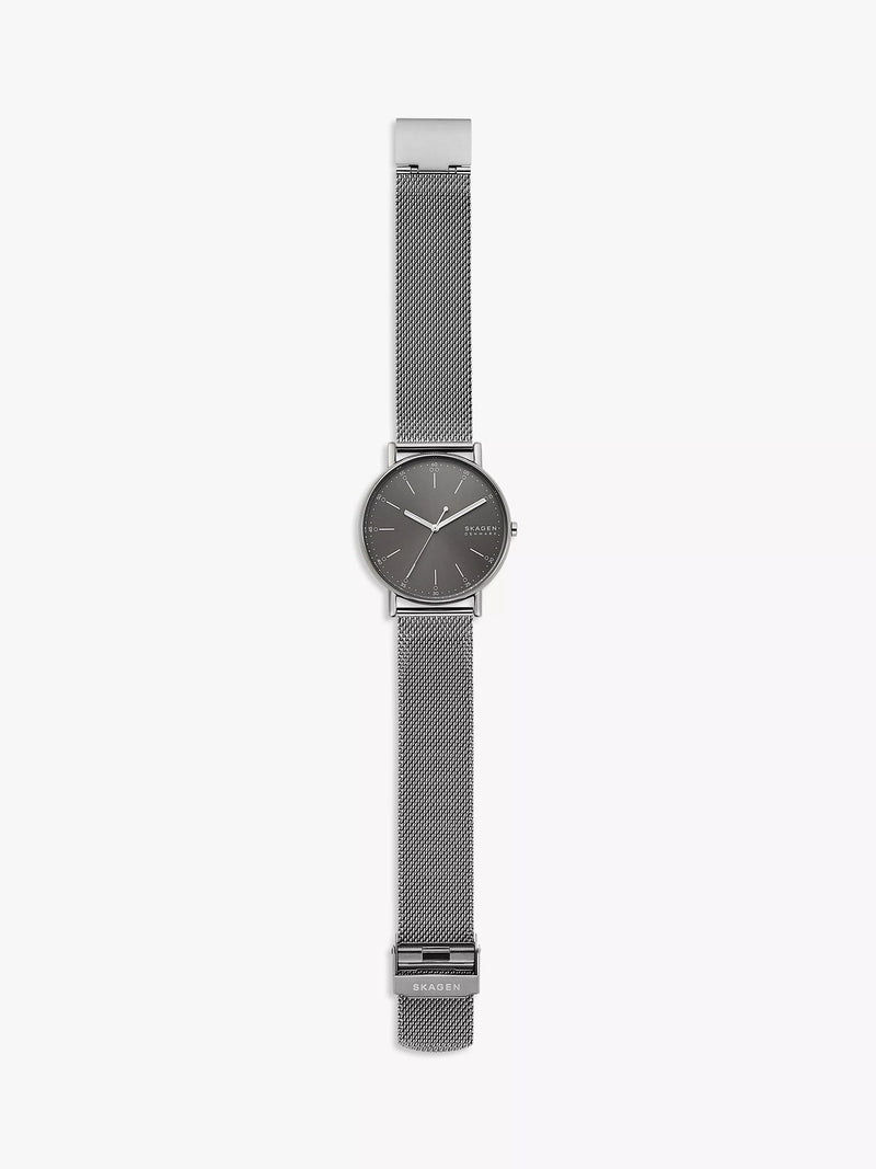 Skagen Men's Signatur watch with mesh bracelet, imported from the UK