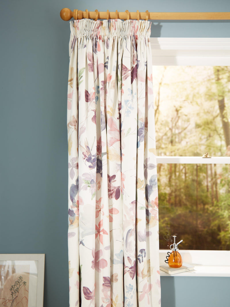John Lewis Abelia print blackout thermal curtains 167x182cm (British brand)