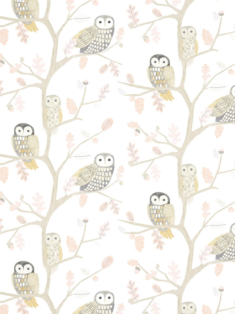 Harlequin Little Owls wallpaper, UK version