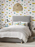 Harlequin Garden Friends insect wallpaper, UK version
