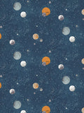 Harlequin space-themed wallpaper with planets and stars, UK version