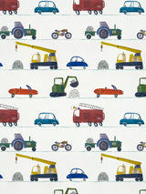 John Lewis Motor-Inspired Vehicle Wallpaper for Children's Rooms- Buy online at McGrocer