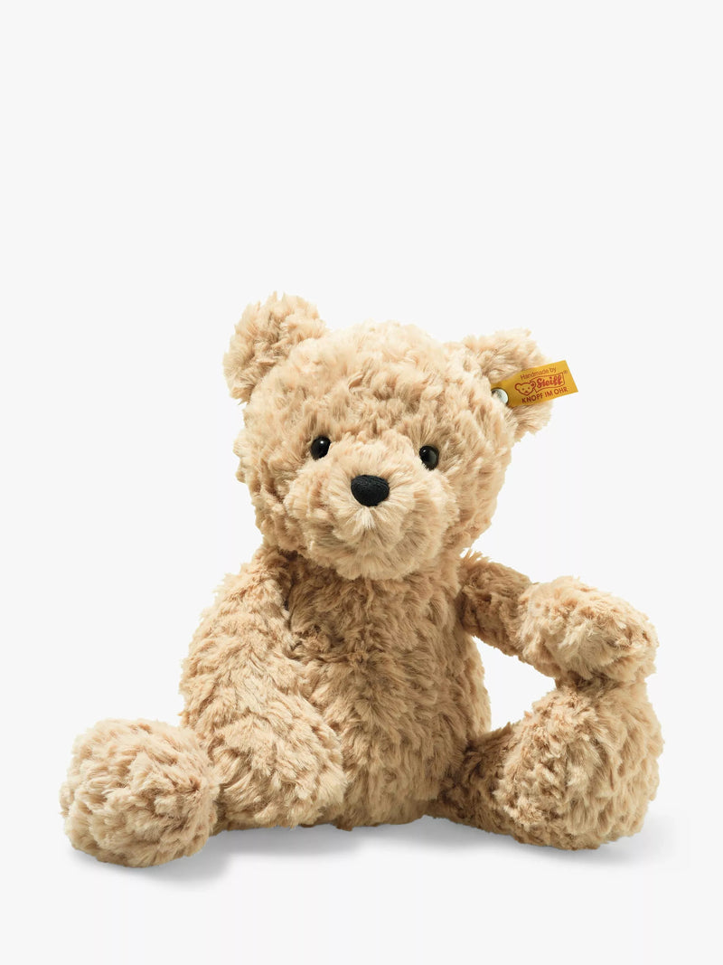 Steiff Jimmy Teddy Bear light brown 30cm plush toy - UK version