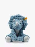 Steiff triceratops plush toy Dixi 28 cm (British brand)