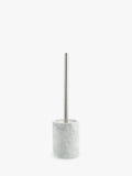 John Lewis white marble toilet brush, UK version