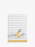 John Lewis Safari Friends cotton baby blanket, UK version