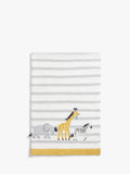 John Lewis Safari Friends cotton baby blanket, UK version