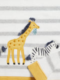 John Lewis Safari Friends cotton baby blanket, UK version