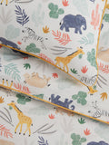 John Lewis safari print duvet cover and pillowcase set, UK version