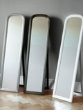 Gallery Direct cheval mirror brushed brass 160x42cm, UK version