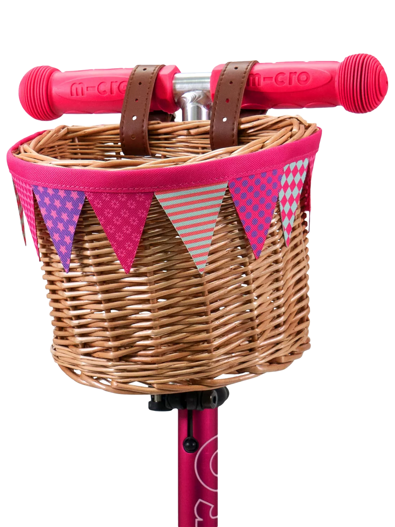 Micro Scooters ECO wicker basket scooter accessory - British product