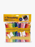 DMC Threadship jumbo cotton strands pack of 105 - British product