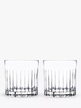 John Lewis John Lewis Paloma Timeless Crystal Glass Tumblers Set of 2, 360ml- Buy online at McGrocer