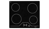 Bush A60CT black electric ceramic hob 59x52cm - British product