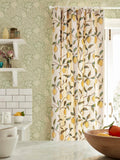 Morris & Co. embroidered furnishing fabric lemon tree design (British brand)