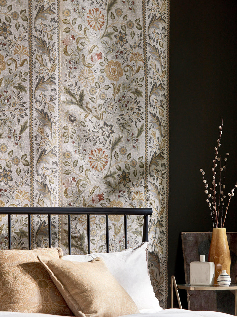 Morris & Co. Wilhelmina linen blend fabric - British product