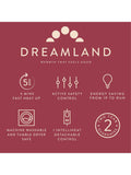 Dreamland Heated Throw 120x160cm - British product
