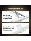 Philips Hue colour changing LED lightstrip 2m plus 1m extension (British brand)