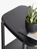 John Lewis Pebble side table with bamboo frame, imported from the UK