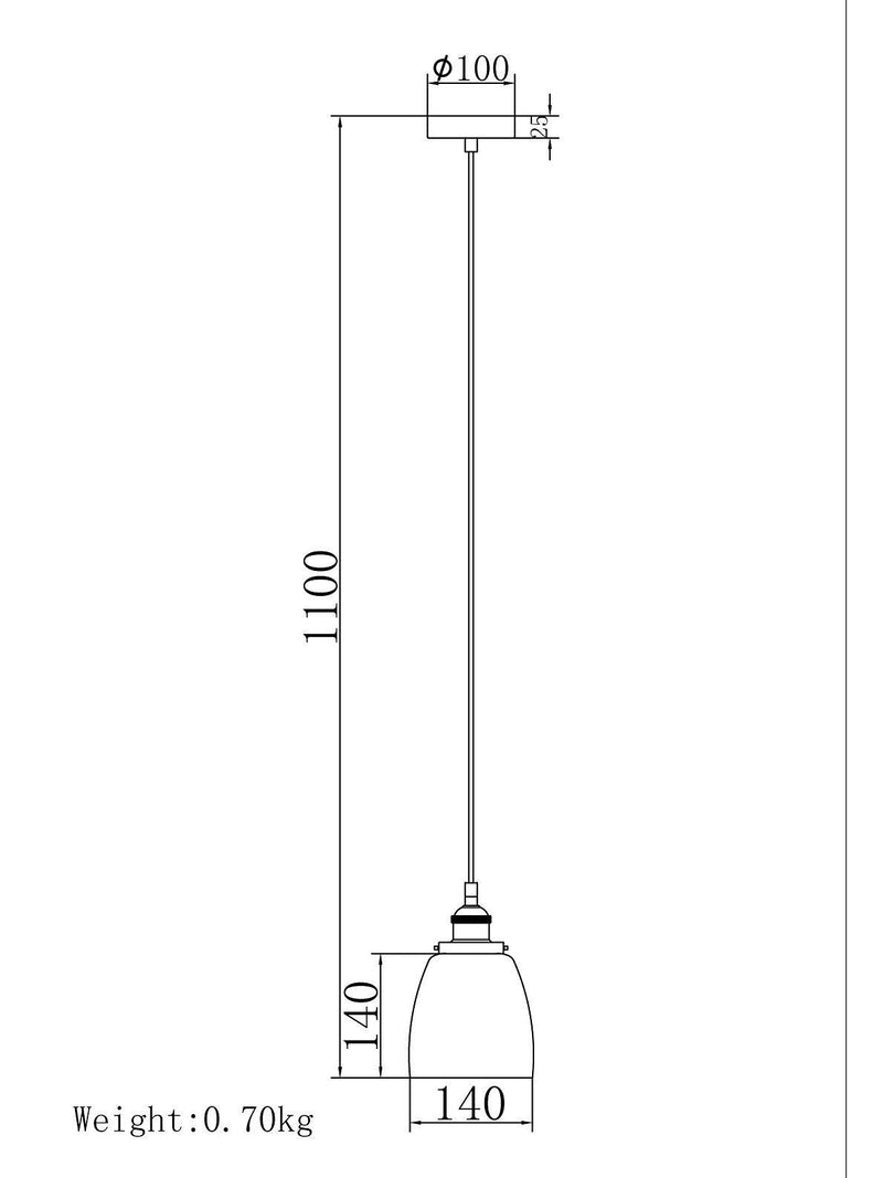 John Lewis ceiling light clear brass H14x14cm, imported from the UK