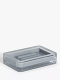 John Lewis Block Stripe Soap Dish - Dusty Green