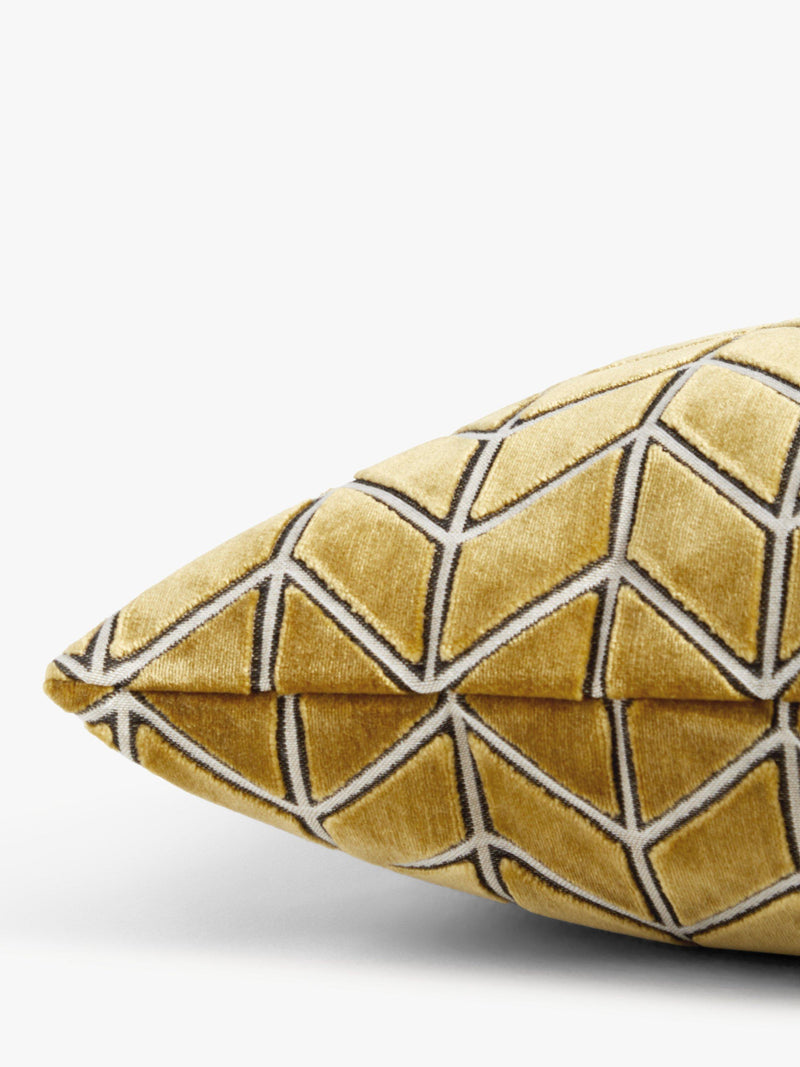 Harlequin Perplex velvet cushion, UK version