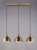 John Lewis Baldwin 3 Pendant Over Diner Ceiling Light