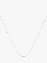 John Lewis Monica Vinader Fine Beaded Chain Necklace 70cm- Buy online at McGrocer