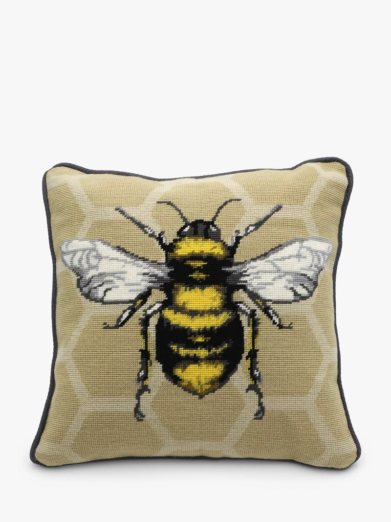 Cleopatra's Needle bee cushion tapestry kit (British brand)